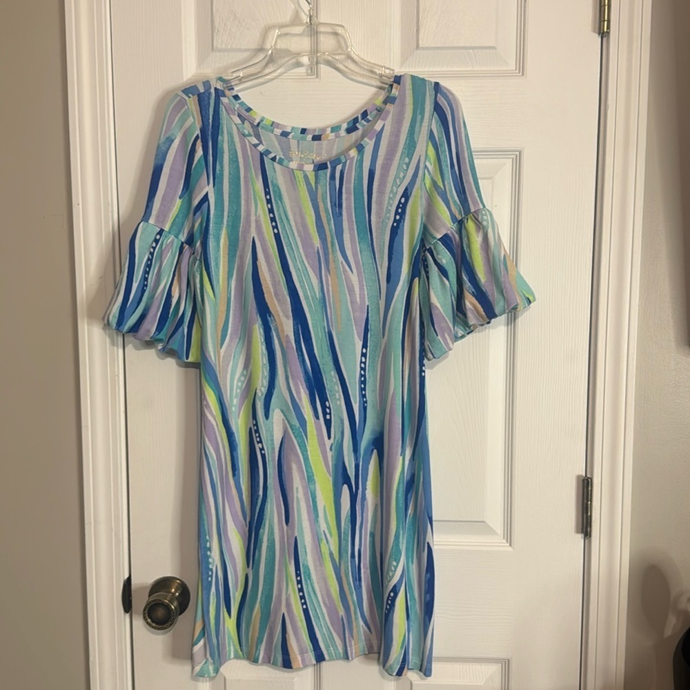 Lilly Pulitzer. Like new! Lindell Dress “Shore Perfection” - Size S